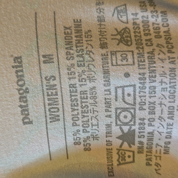 Patagonia Peach Multi-Colored Watercolor Design Print Tank Midi Leisure Dress - Picture 9 of 9